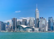 Hong Kong Skyline with Convention Centre