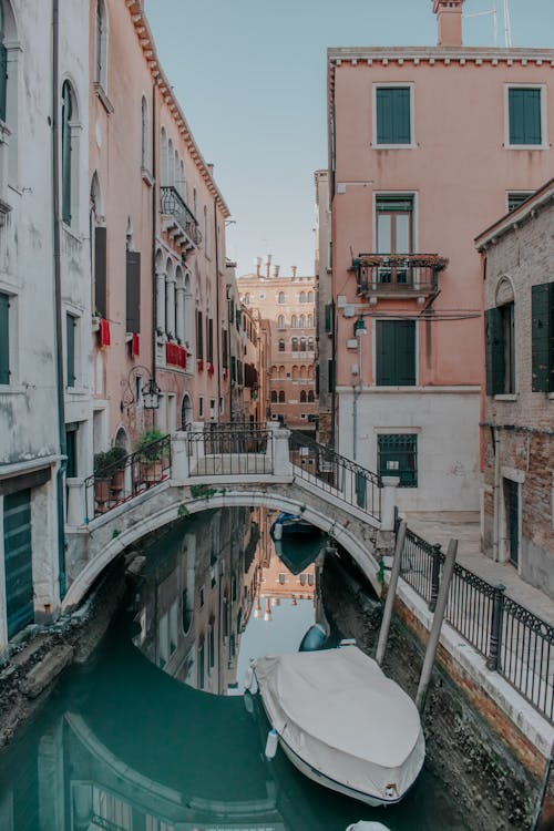 Fotobanka s bezplatnými fotkami na tému architektúra, Benátky, budovy