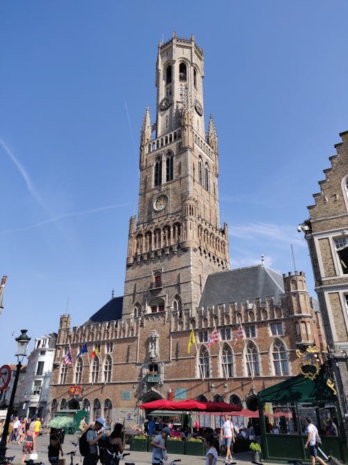 Foto profissional grátis de Bélgica, bruges, campanário