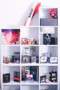 White Wooden Shelf With Assorted Books
