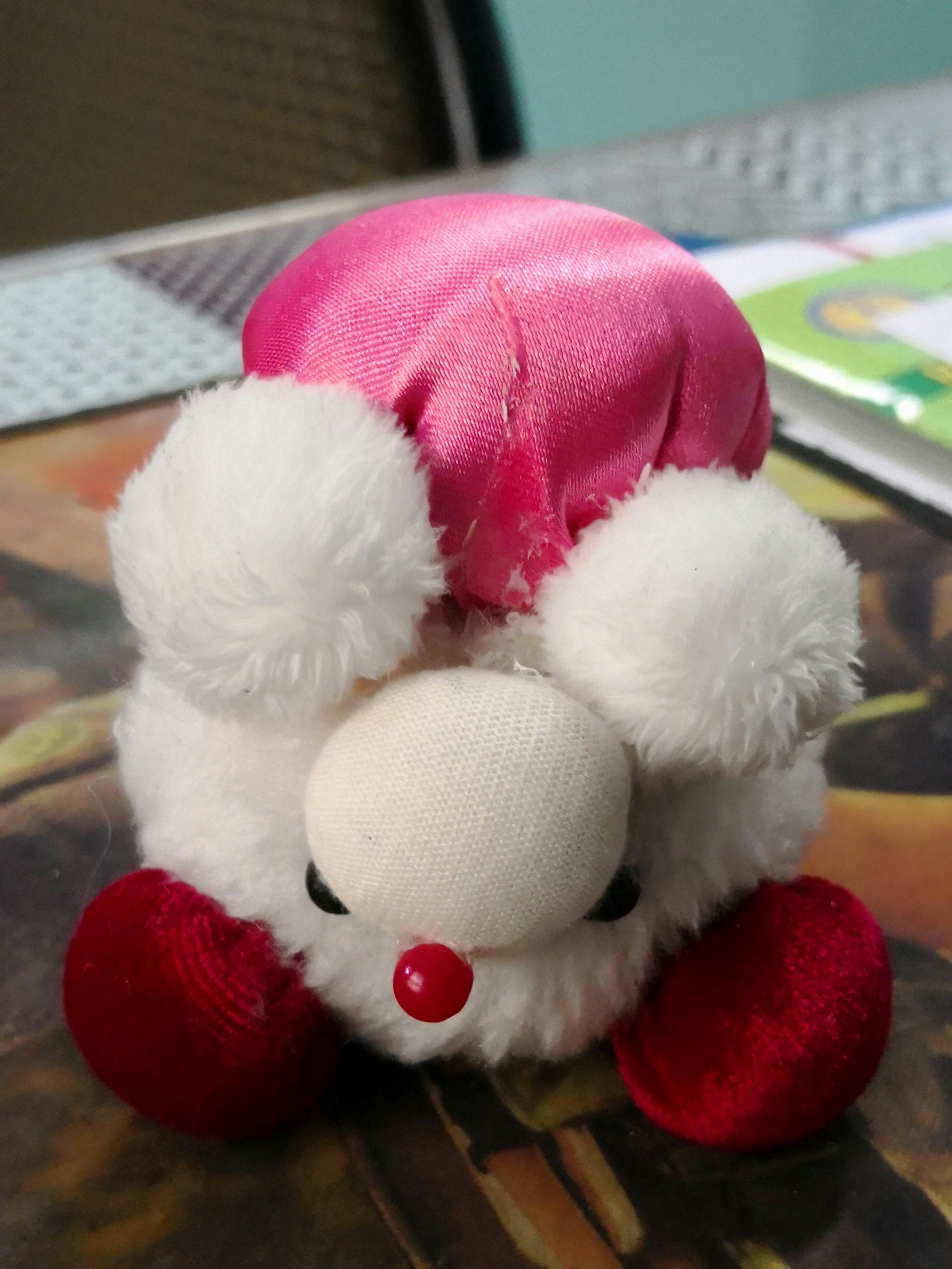 Free stock photo of stuff toy with red and white accent
