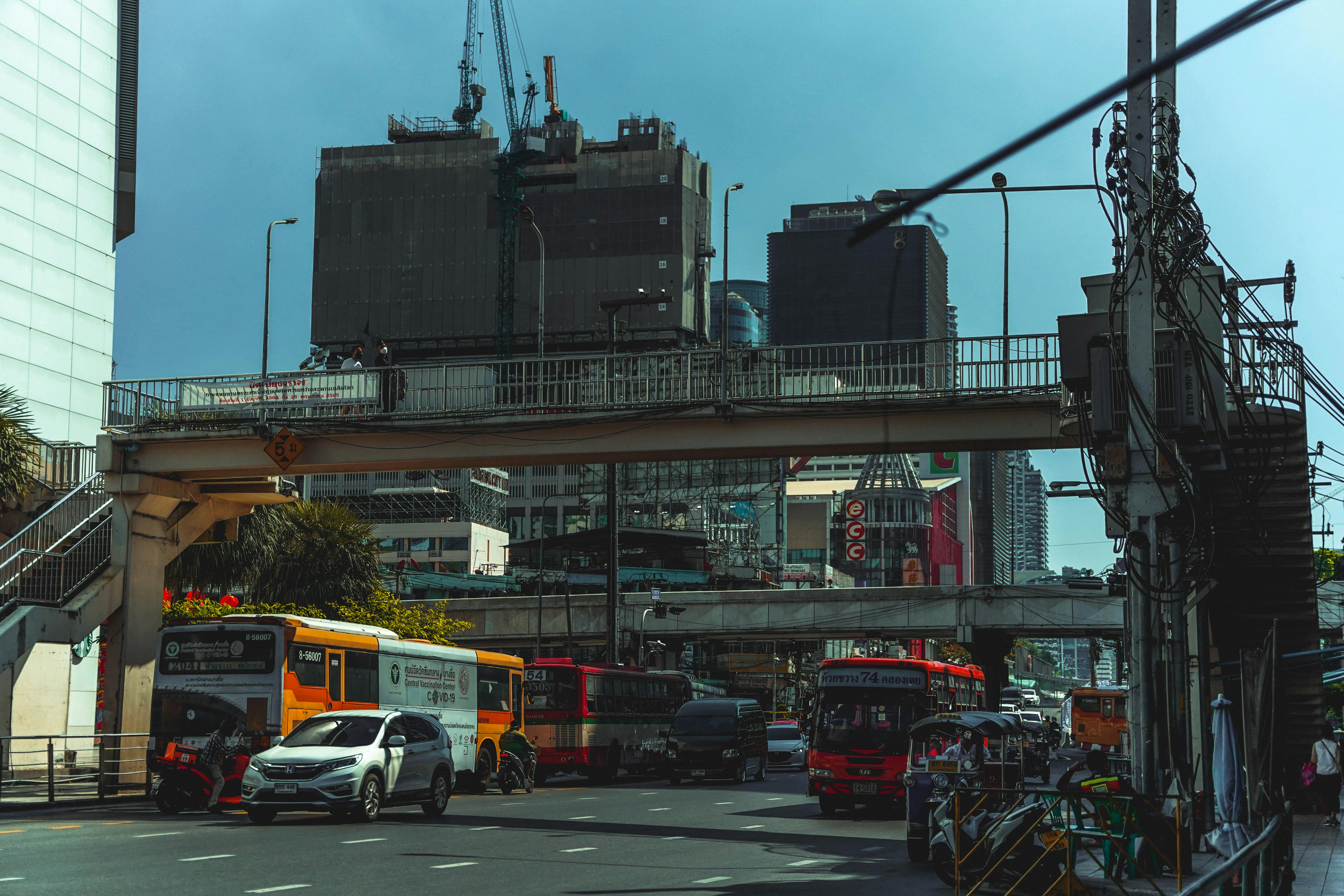 A Street During Rush Hour