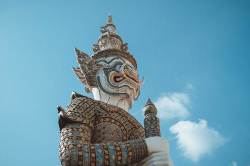 Foto stok gratis Agama Buddha, Bangkok, bidikan sudut sempit