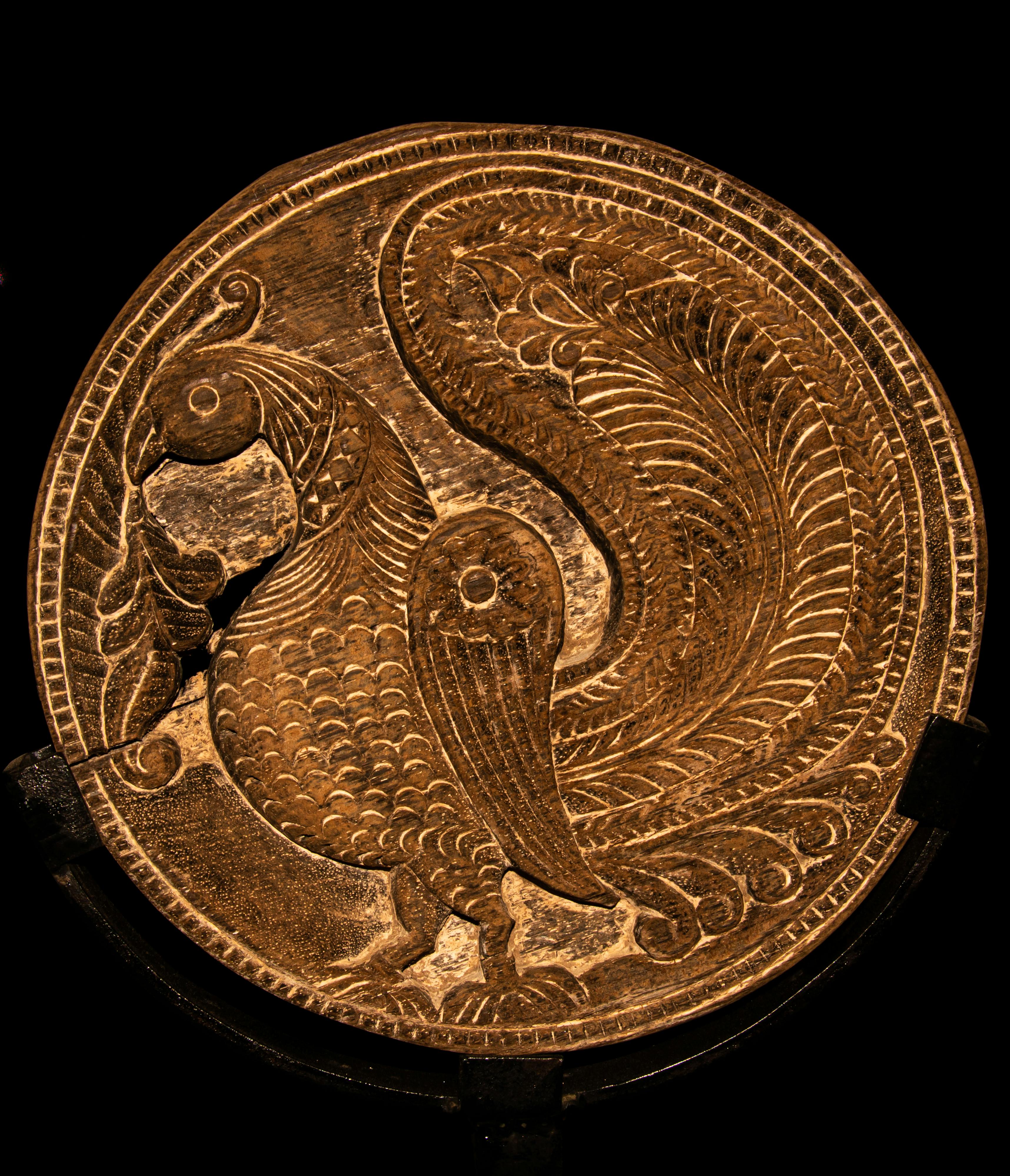 Gold Round Coin With Black Background · Free Stock Photo