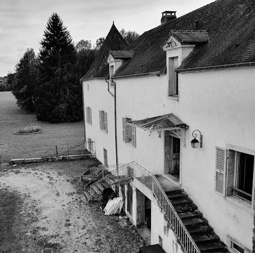 Photos gratuites de arbres, architecture, balustrade