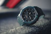 Black and Blue Casio G Shock Digital Watch