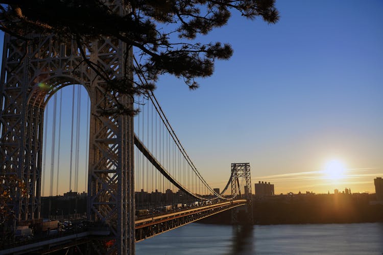 George Washington Bridge In New Jersey