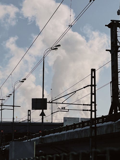 Kostenloses Stock Foto zu drähte, kabel, straßenlaterne