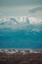 An Aerial Photography of Snow Covered Mountains