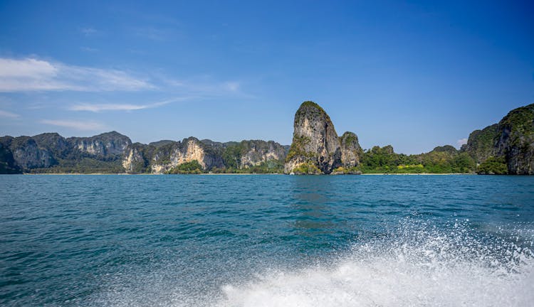 A Scenic Shot Of Rai Leh Island