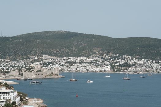 Gümüşlük tables-in-the-sea dinner — Bodrum