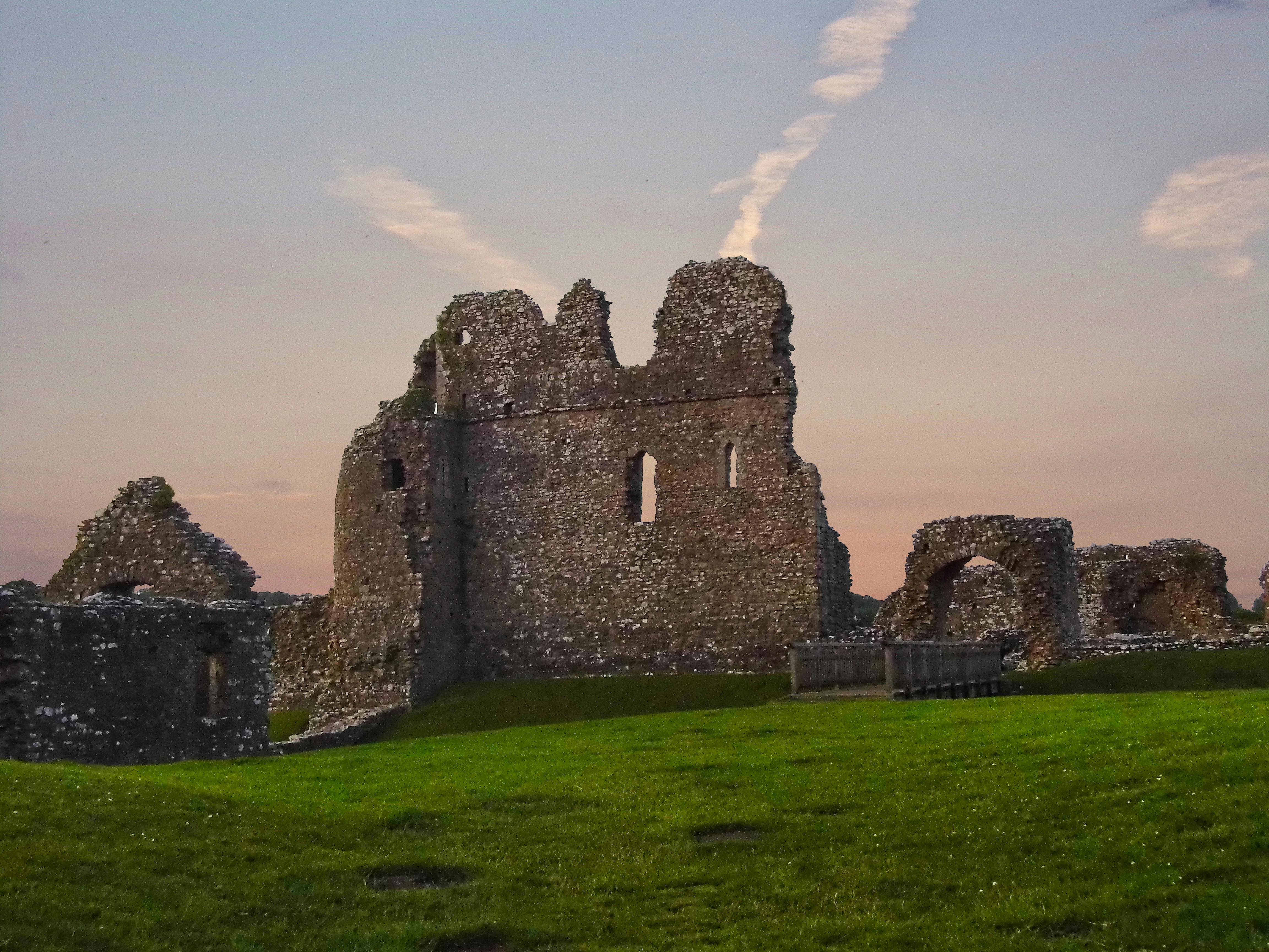 Free stock photo of castle, castle sky, ogmore by sea