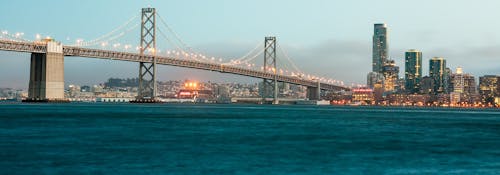 Ingyenes stockfotó Bay bridge, ég, építészet témában