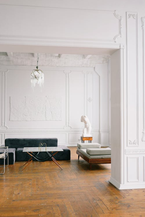 Photo of a Room with White Walls