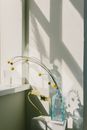 White Ceramic Sink With Faucet