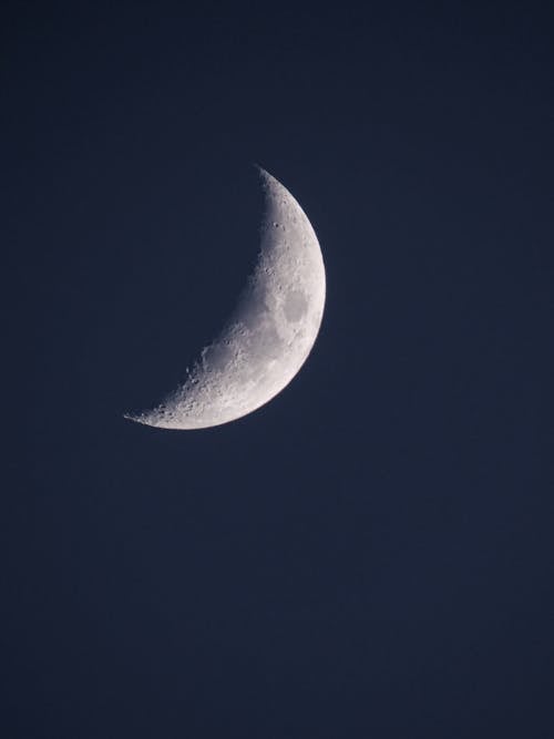 Lunar Eclipse on Night Sky