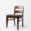 Brown Wooden Chair on White Background