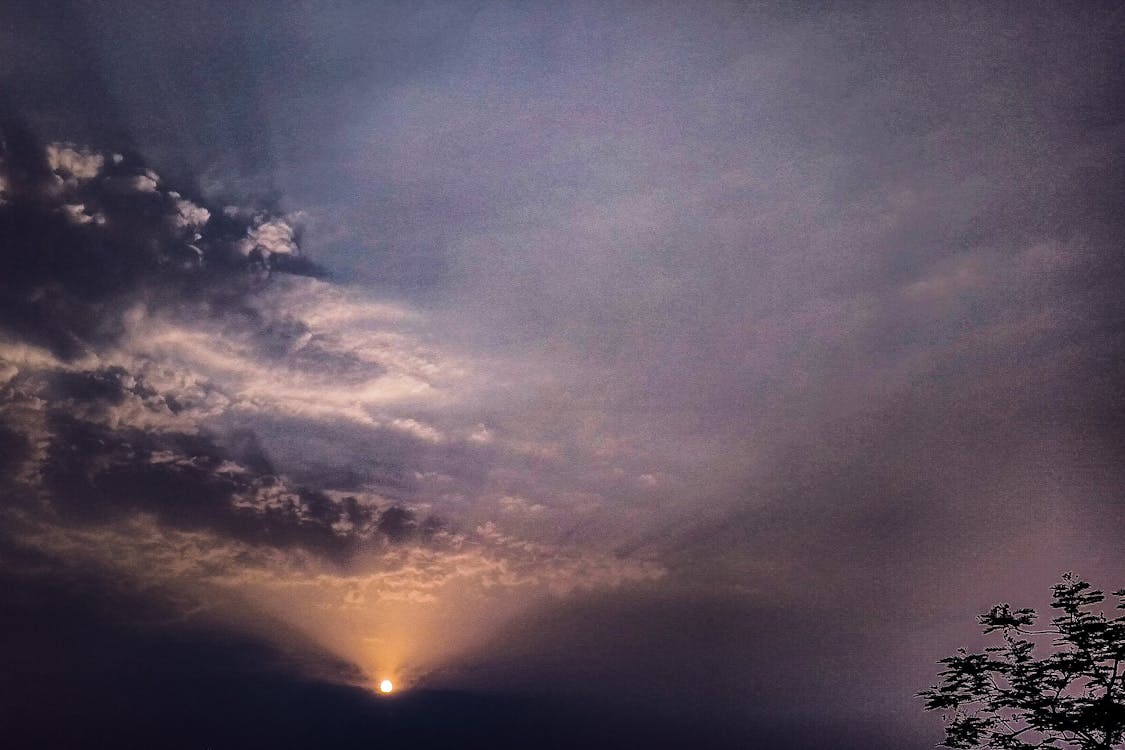 Hdの壁紙 ダーク ローアングルショットの無料の写真素材