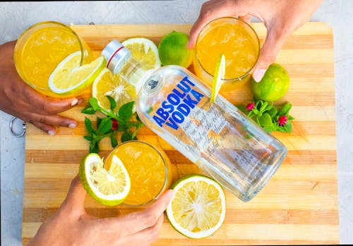 Free stock photo of absolut vodka, alcoholic drinks, product shoot
