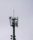 Gray and Black Metal Stand