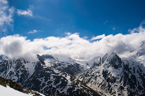 구름, 높이, 눈의 무료 스톡 사진