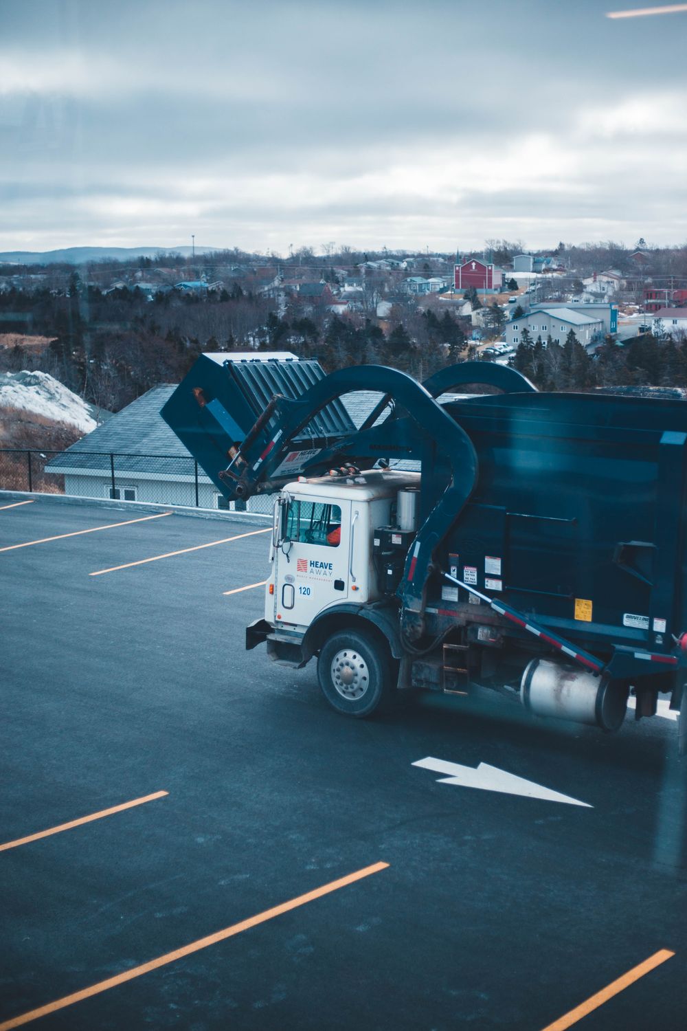Hauling truck