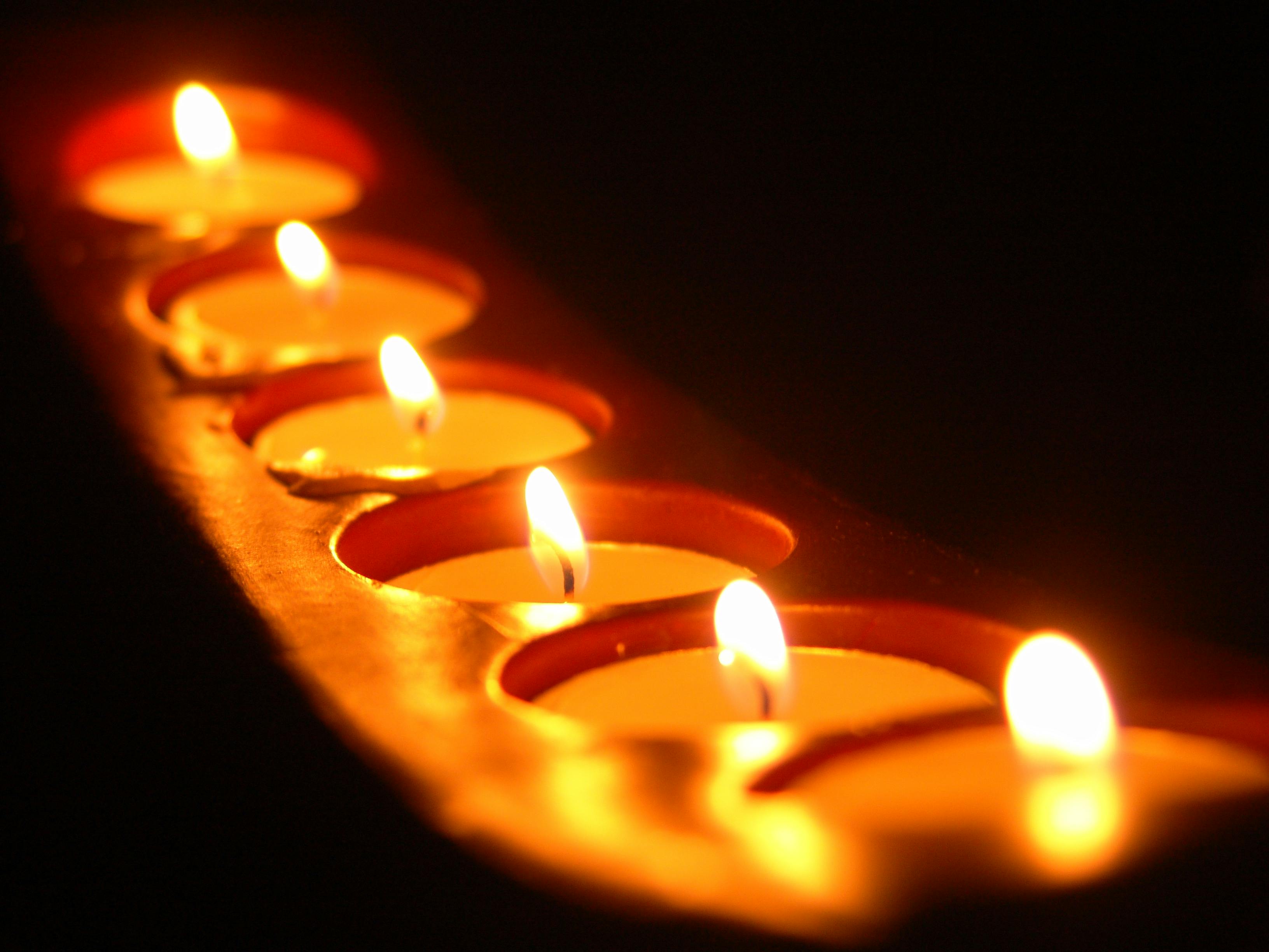 Free stock photo of candles, tealights