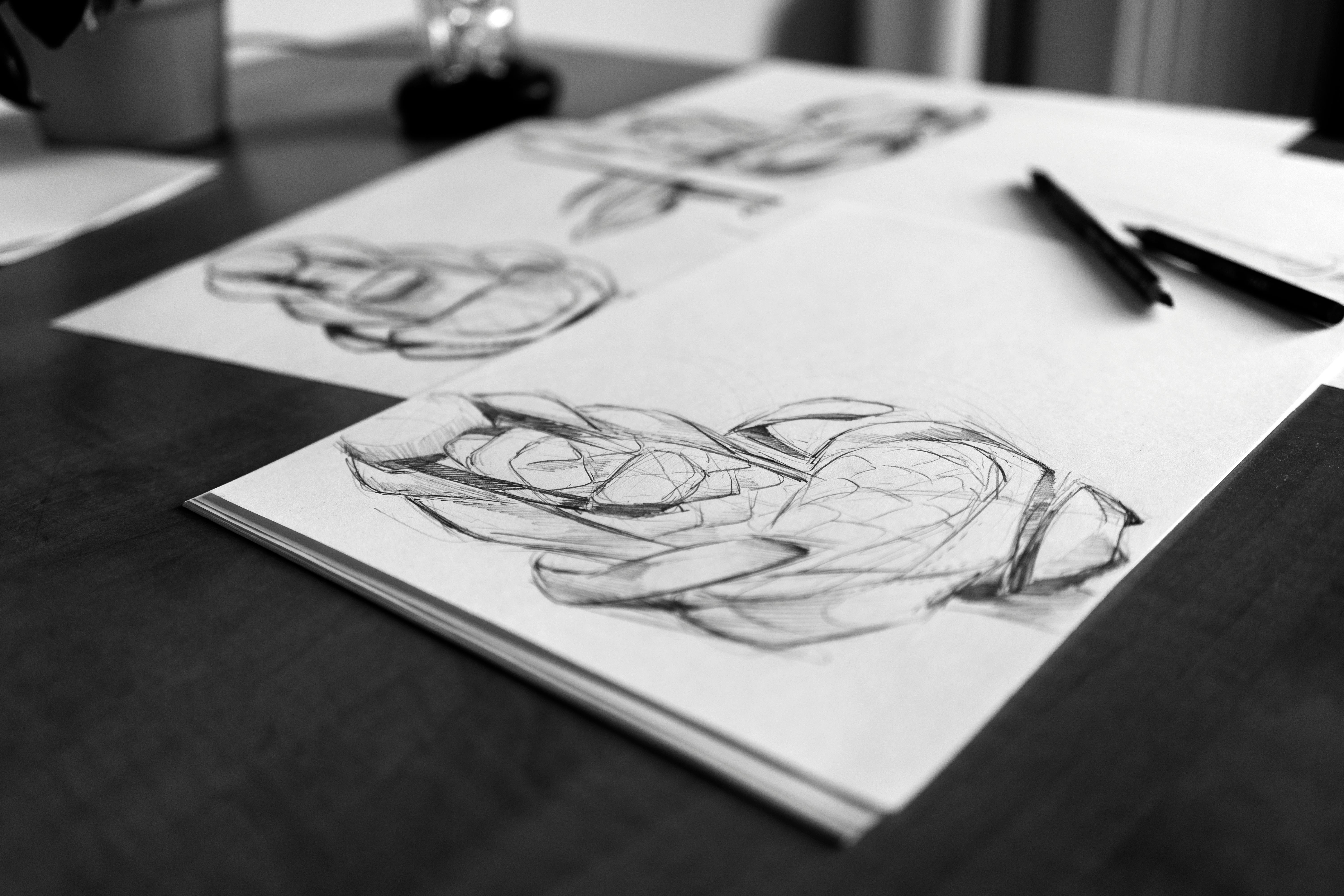 Pencil portraits sketches, Size: A4