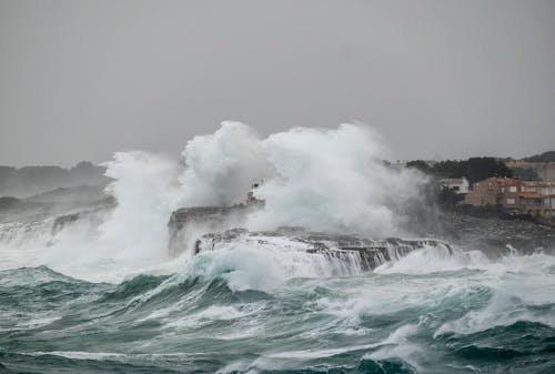 Kostenloses Stock Foto zu extremes wetter, kondensation, meer