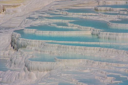 Cleopatra antique pool swim — Pamukkale