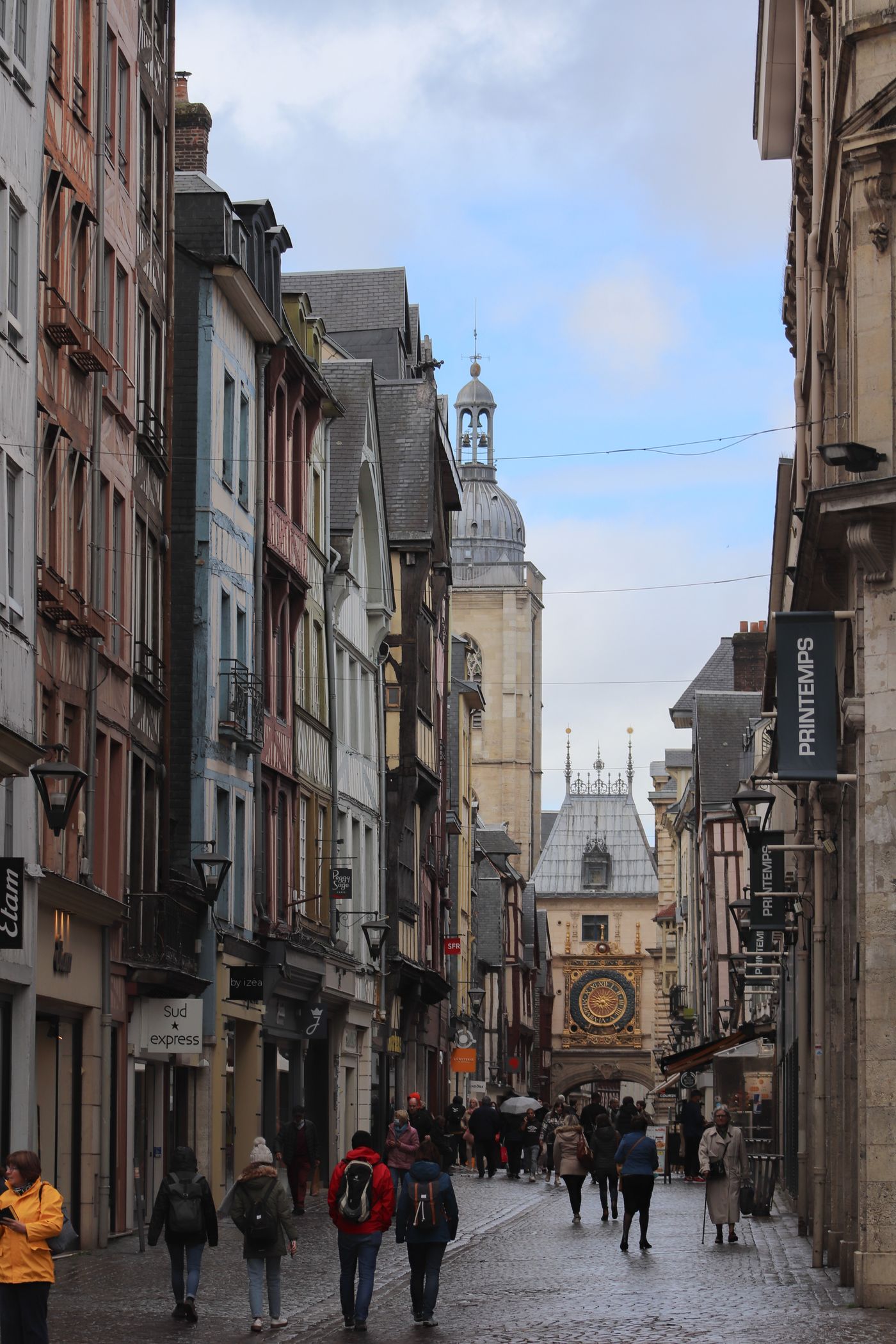 The old town of Rouen