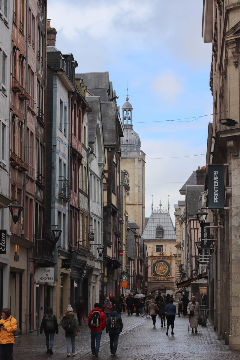 The old town of Rouen