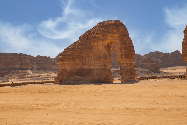 Elephant Rock In Saudi Arabia