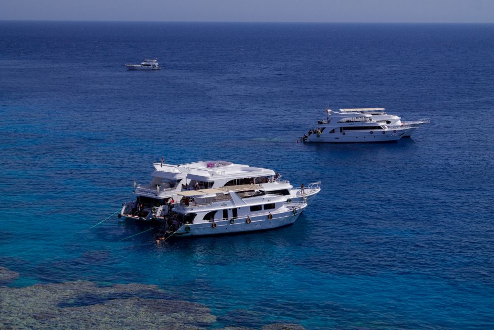 Resort frente al Mar Rojo en Sharm el Sheik, Egipto
