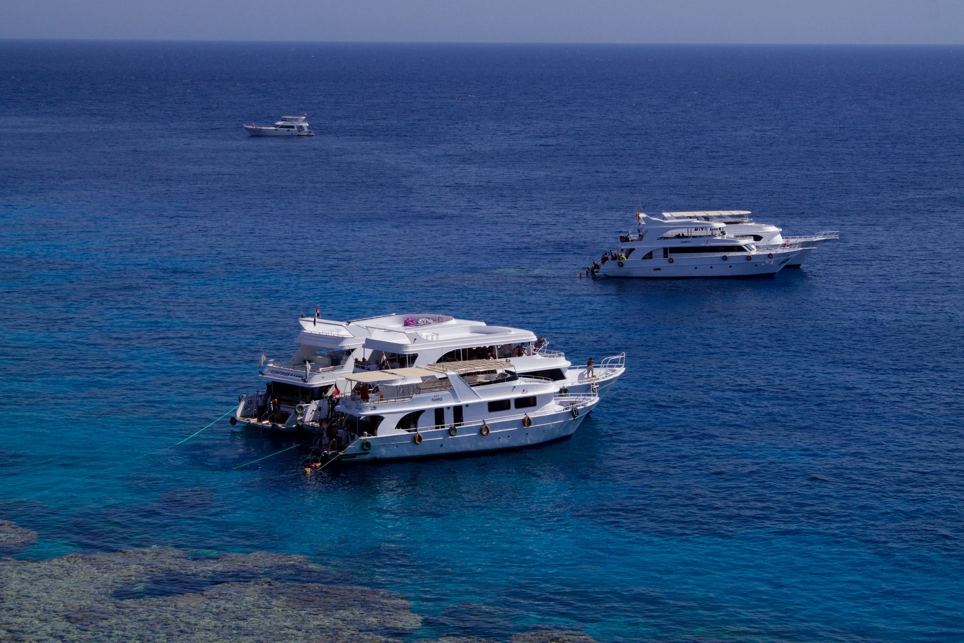 A sailing trip toward Tiran Island