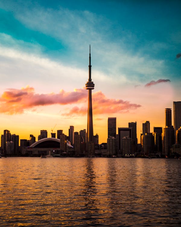 City Skyline Under Blue Sky