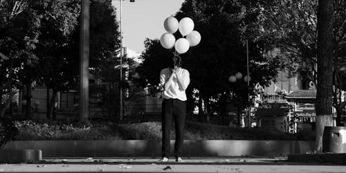 Foto profissional grátis de abstrato, angustiado, balões