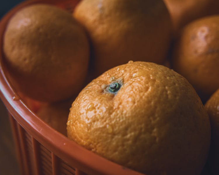 Close Up Photo Of Oranges