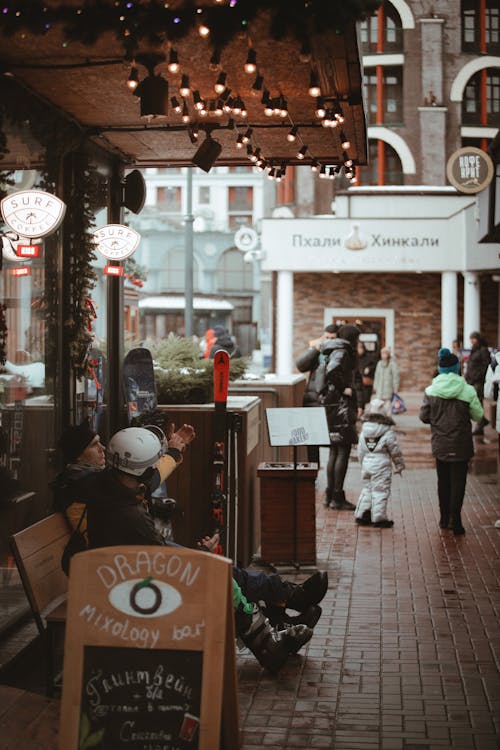 무료 거리, 도시의, 레스토랑의 무료 스톡 사진