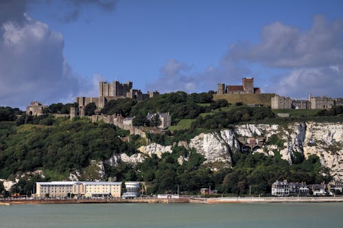 Castle on a Hill in Dover