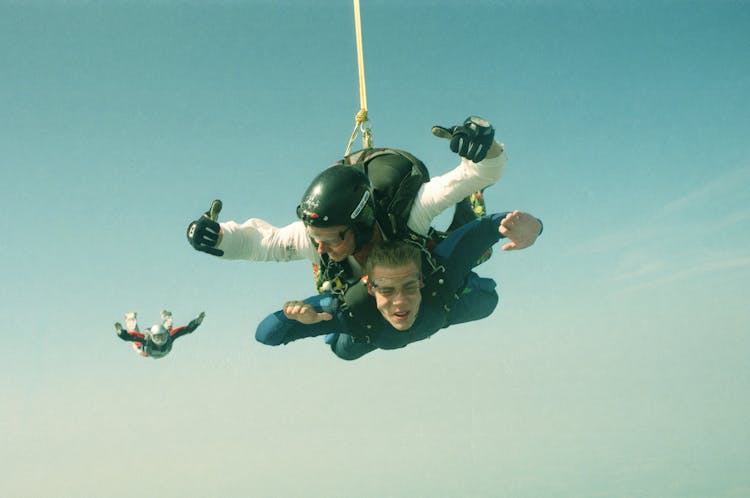 Tandem Of Sky Divers 