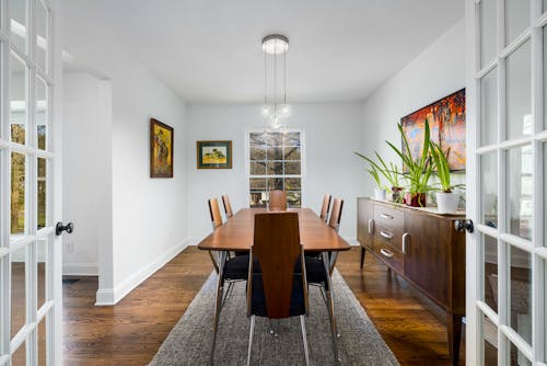 Free Modern Dining Room Design  Stock Photo