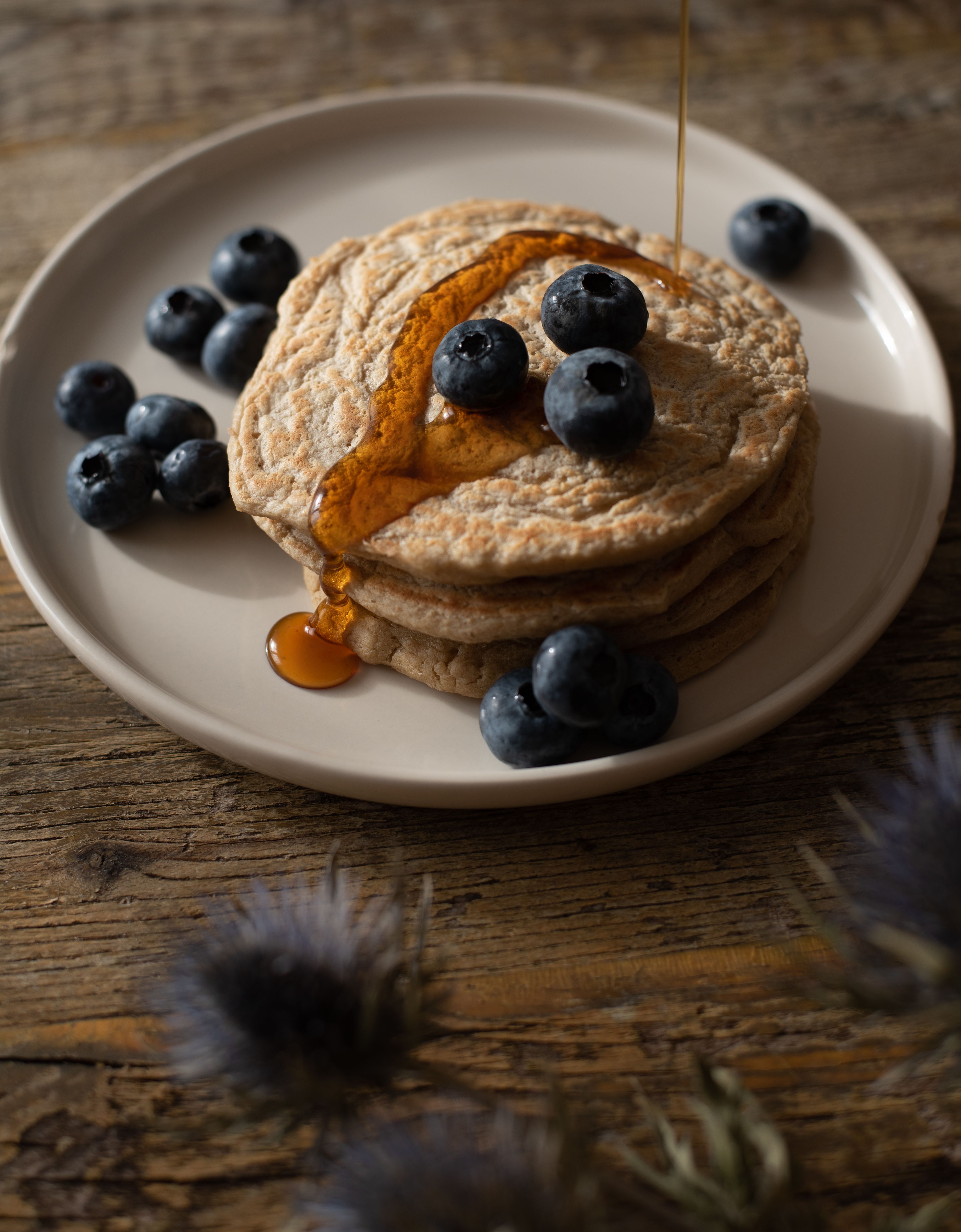 Recipe for  blueberry and fennel and honey buns