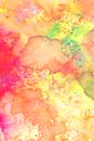 Pink and Blue Abstract Painting