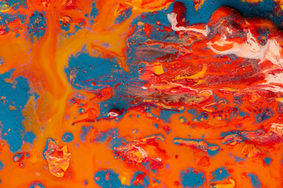 Abstract painted texture artwork for Chalkline — photo by Merlin Lightpainting on Pexels