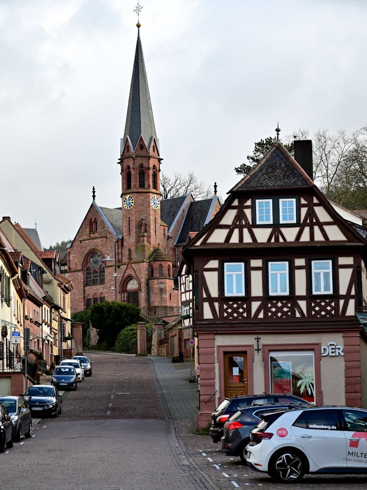 Church In Little German Town