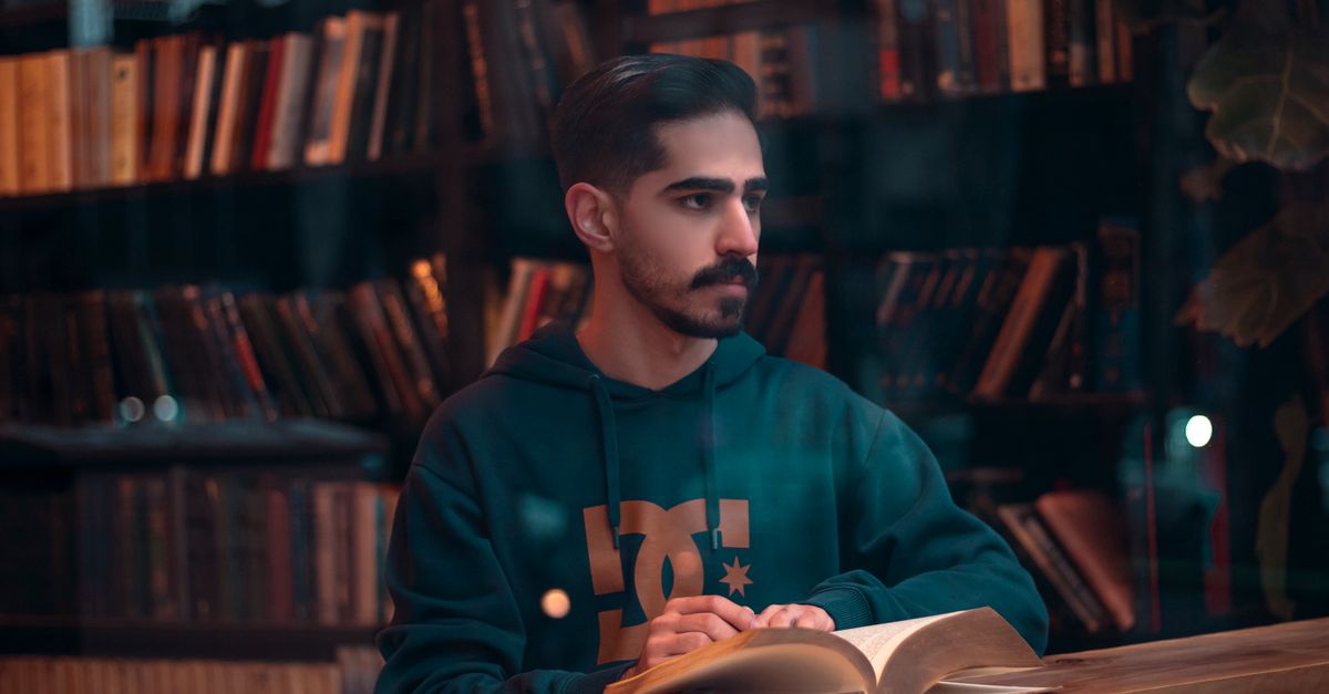 Genius Men Rading Book Man Riding a Book by the Window · Free Stock Photo