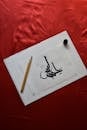 Writing in Arabic on Paper