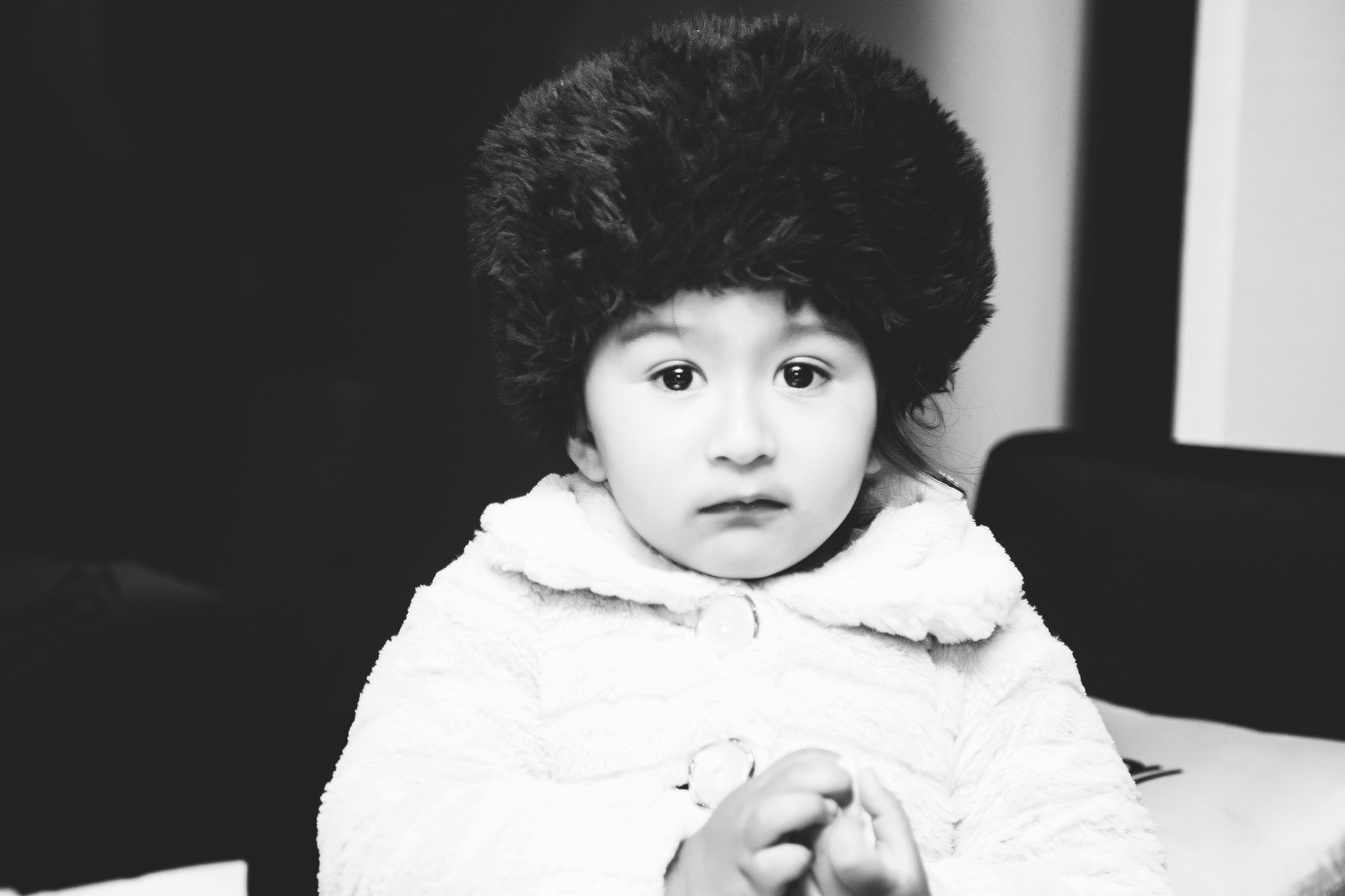 Free stock photo of baby, black and white, black andwhite