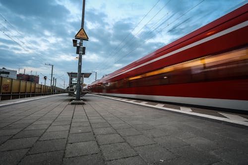 Free stock photo of blue sky, blur, commuting